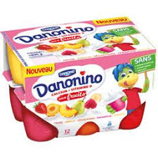 Danone Danonino strawberry 4x 60g